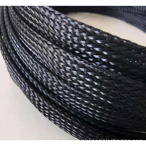 Wholesale black flexible Nylon Braided Expandable Sleeve